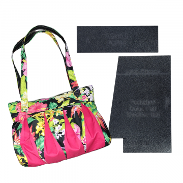 Peekaboo Color Pop Shoulder Bag Template Set